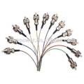 12 fibra óptica de núcleo SC LC ST FC MPO mono modo multimodo fibra coleta